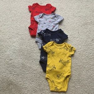 CARTER’S 5 in 1 pack bodysuit assorted newborn